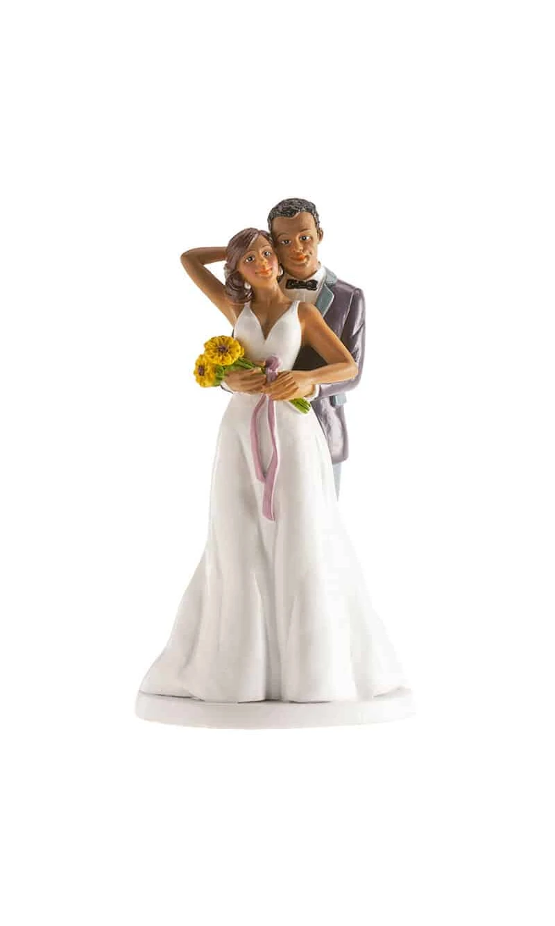 Pareja De Boda Roma Cake Topper - 18cm