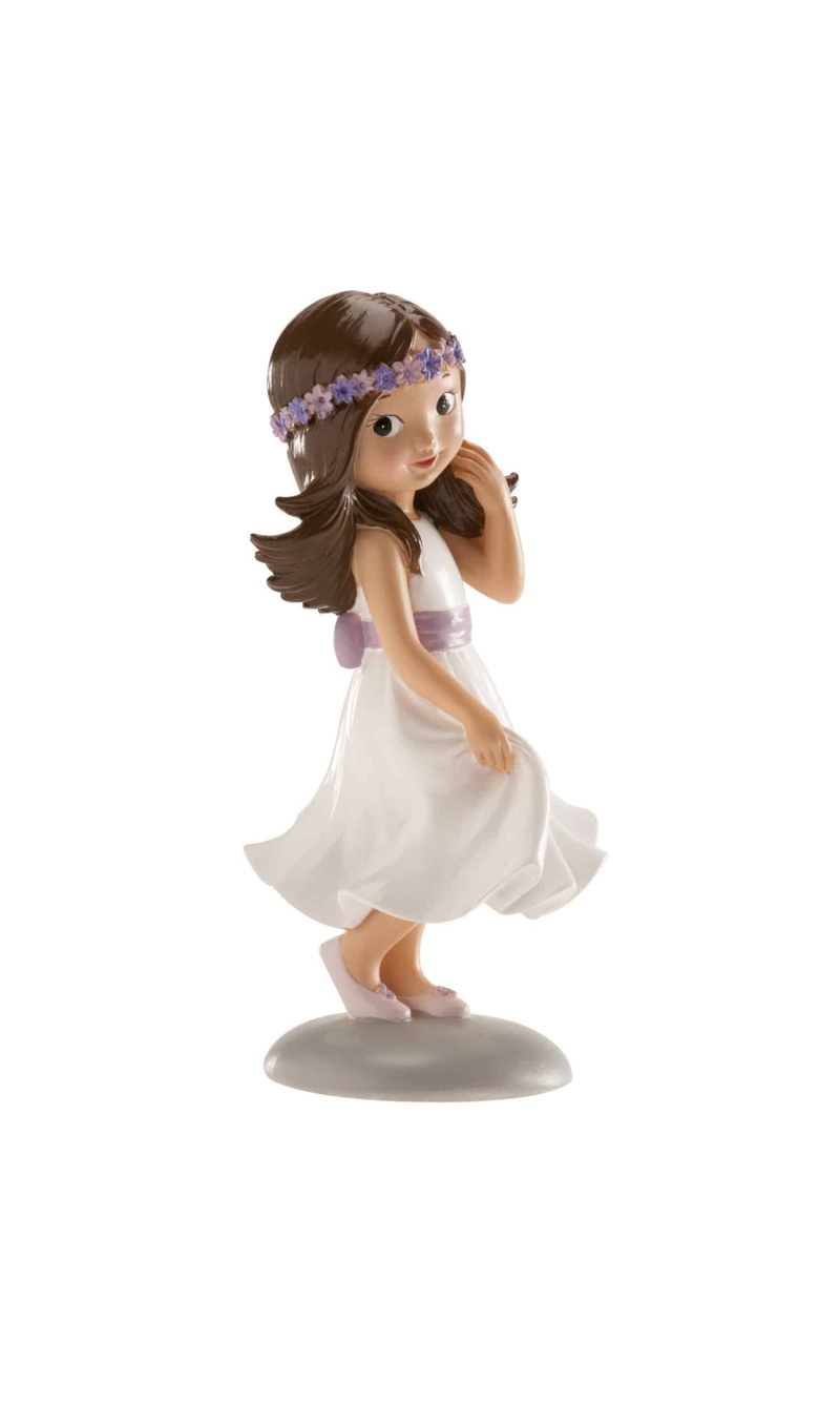 Communion Girl Cake Topper Irene - 15cm