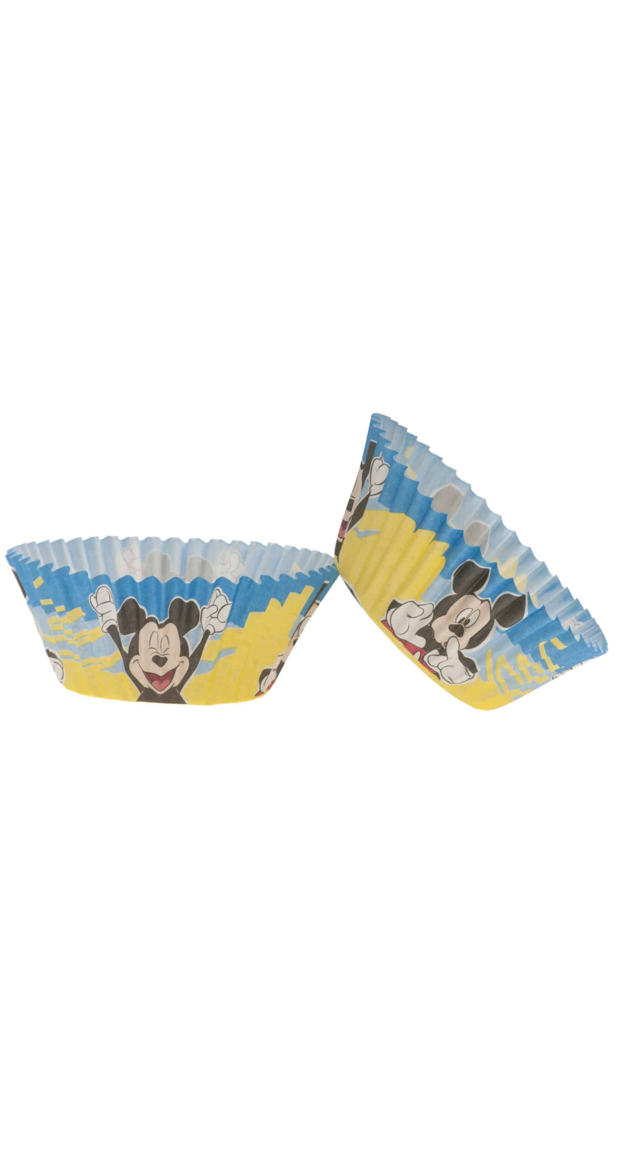 Disney Mickey Cupcake Paper Capsules Ø 5cm x  H 3cm - 25pk