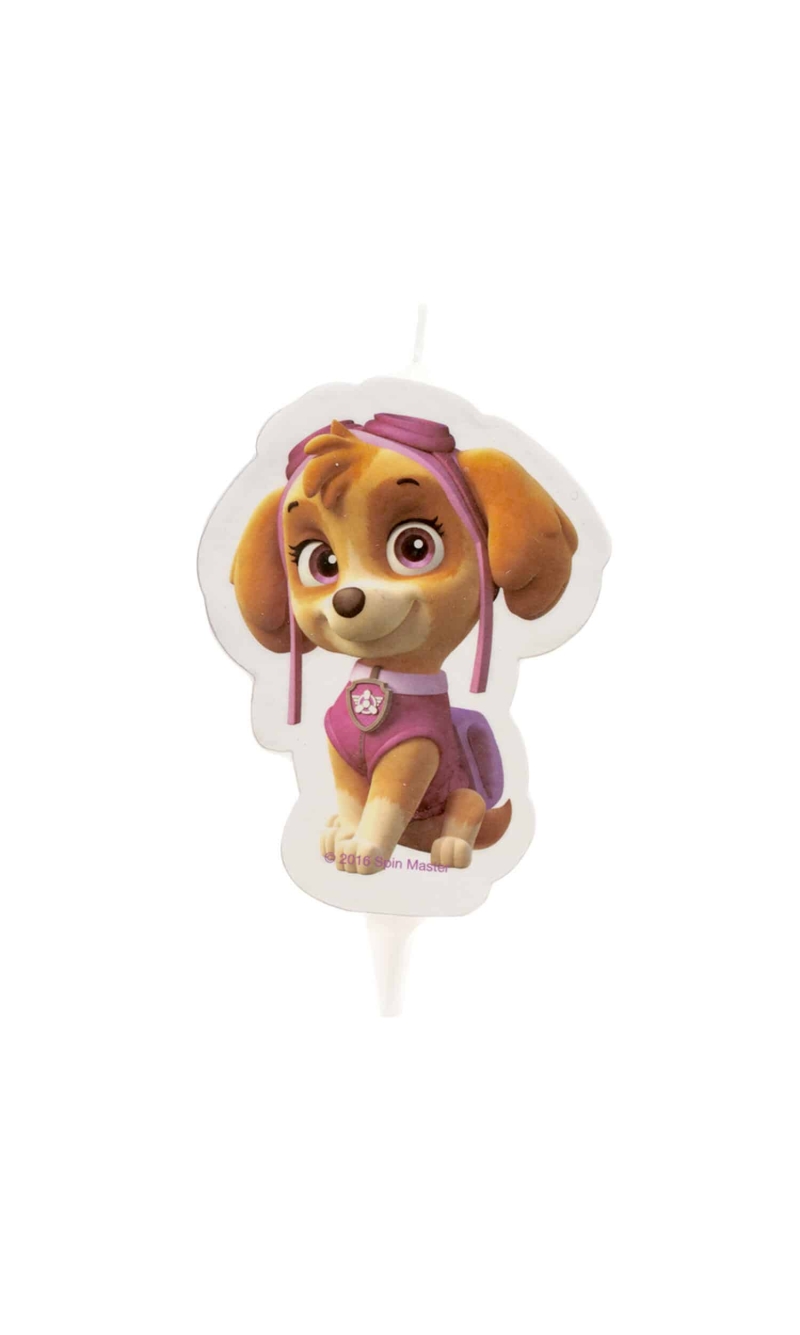 Paw Patrol Skye 2D Birthday Candle - 7.5cm