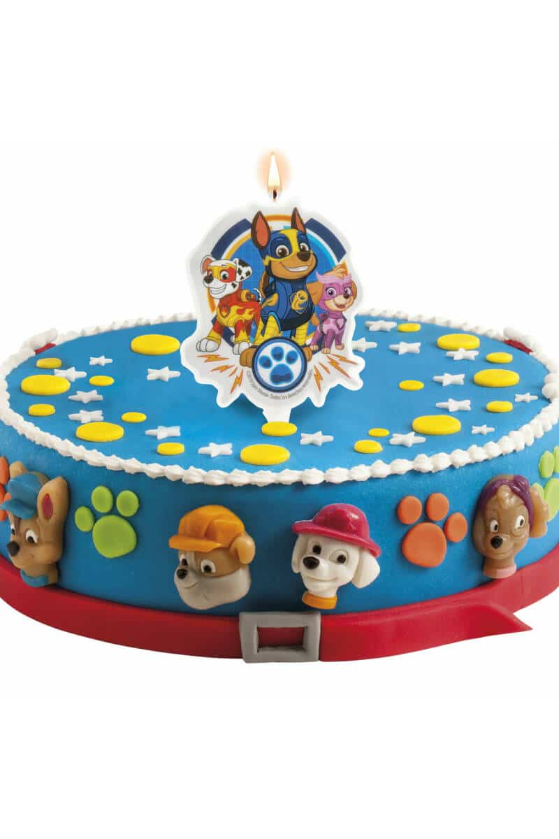 Paw Patrol 2D Birthday Candle - 7.5cm