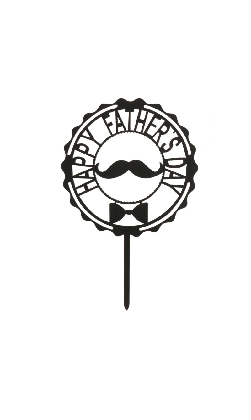 Cake Topper Father's Day - 15x9.8cm
