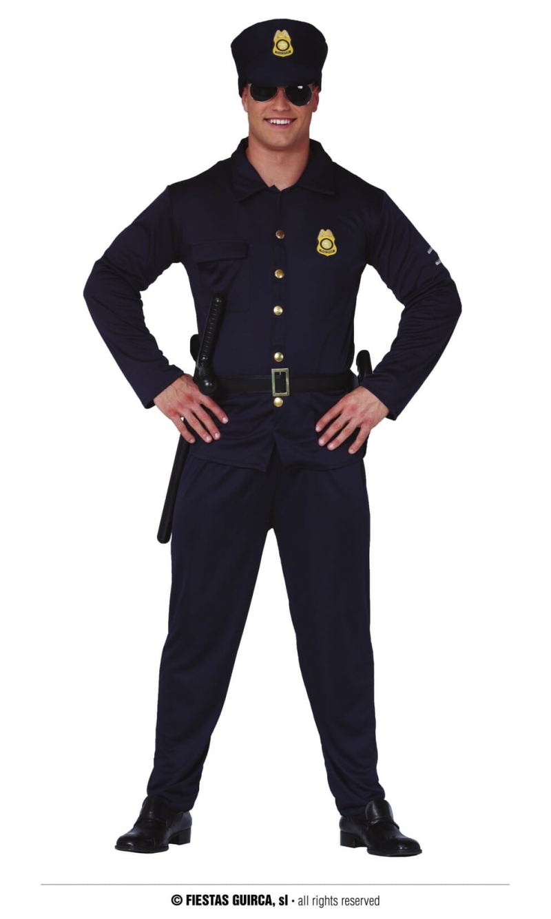 Cool Police Officer - Adult Size Large
