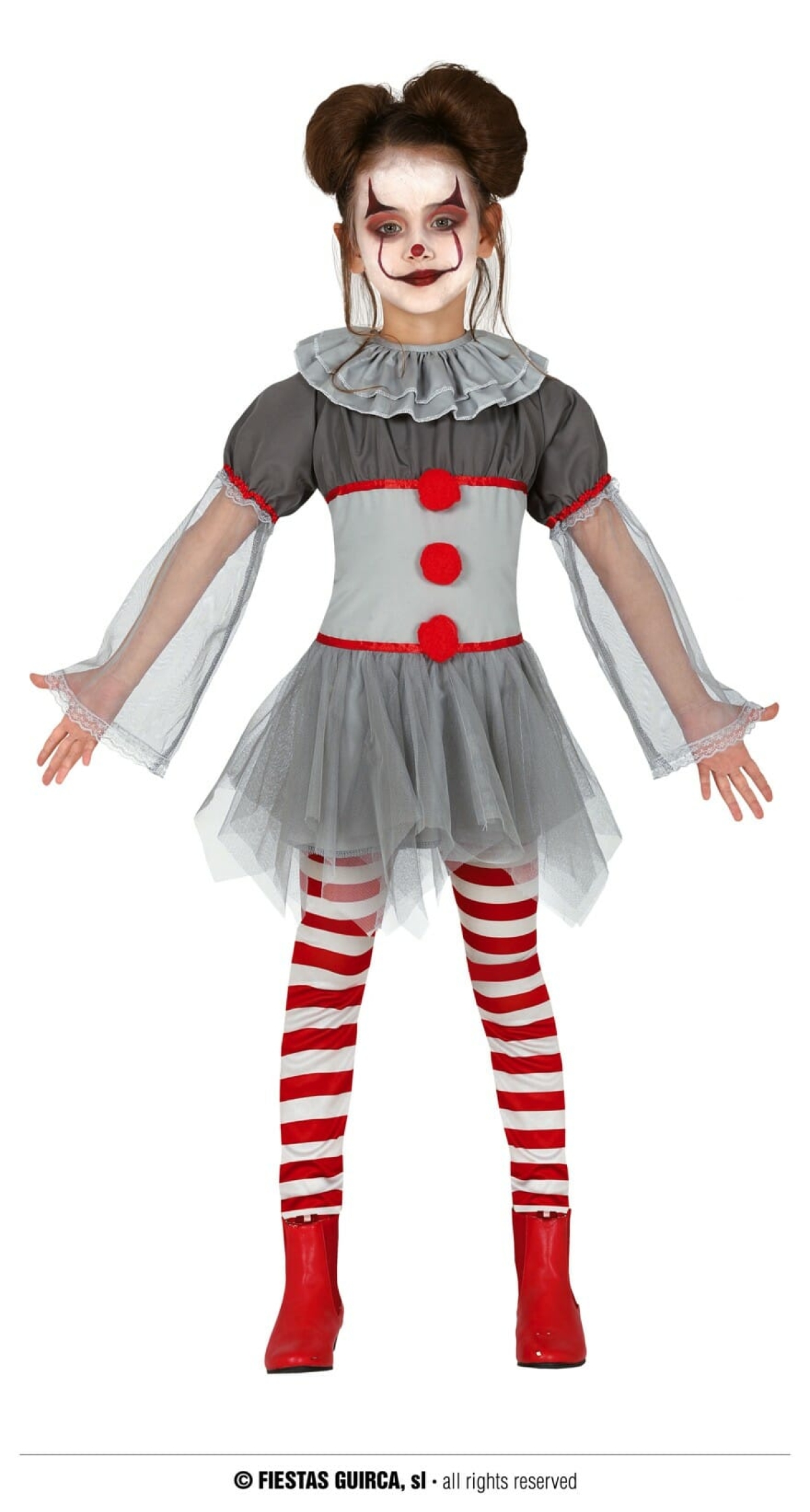 IT Bad Clown Girl - Age 5 to 6 Years