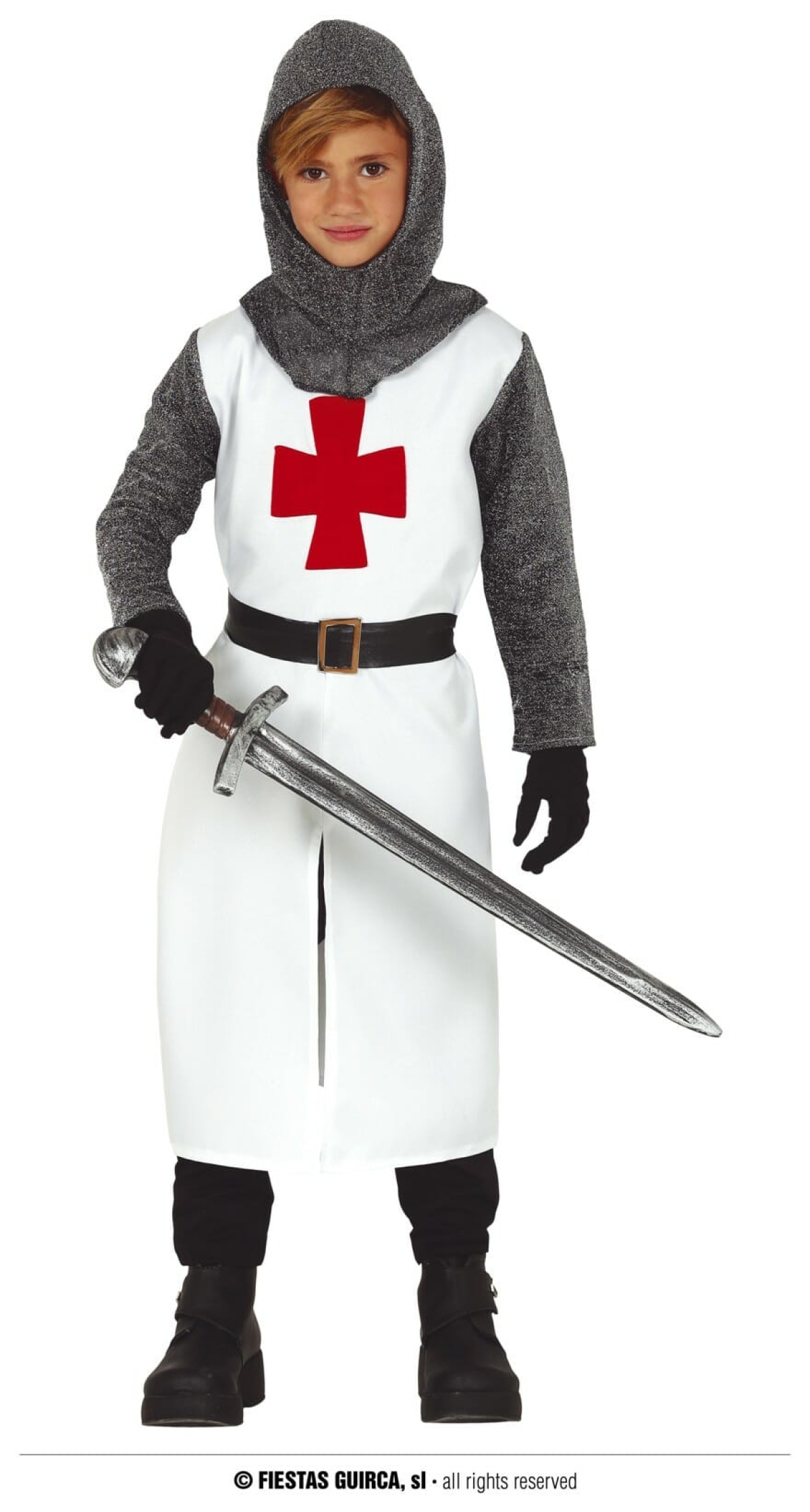 Knight Templar Boy - Age 10 to 12 Years