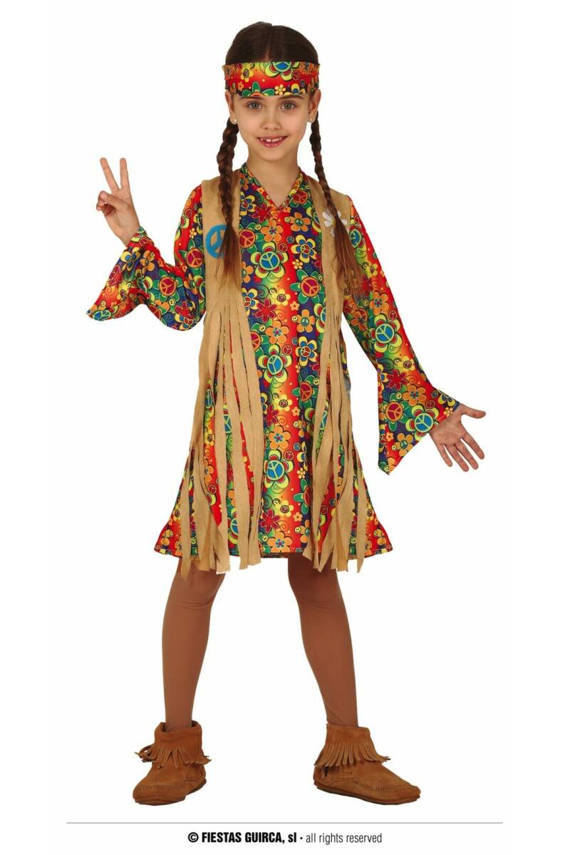 Cool Hippie Girl - 5 to 6 Years