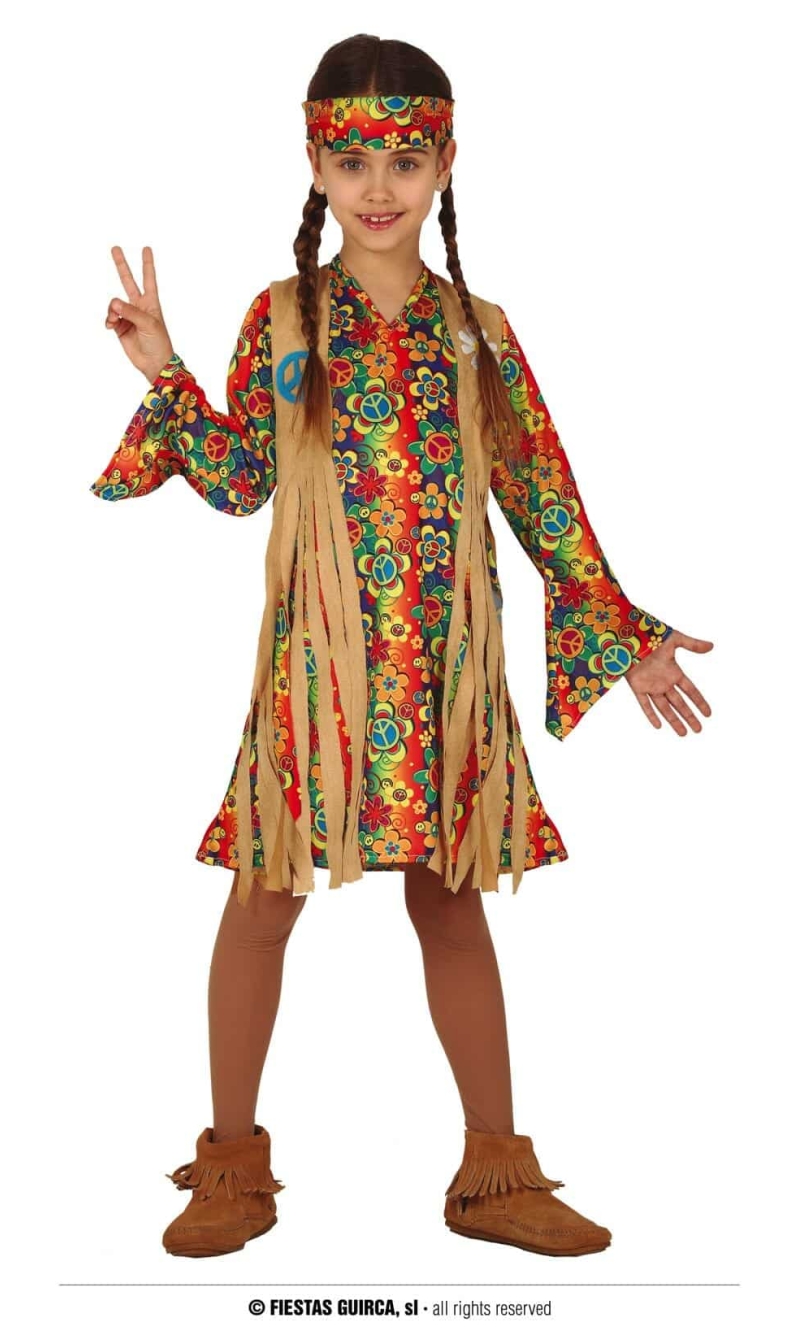 Cool Hippie Girl - 10 to 12 Years