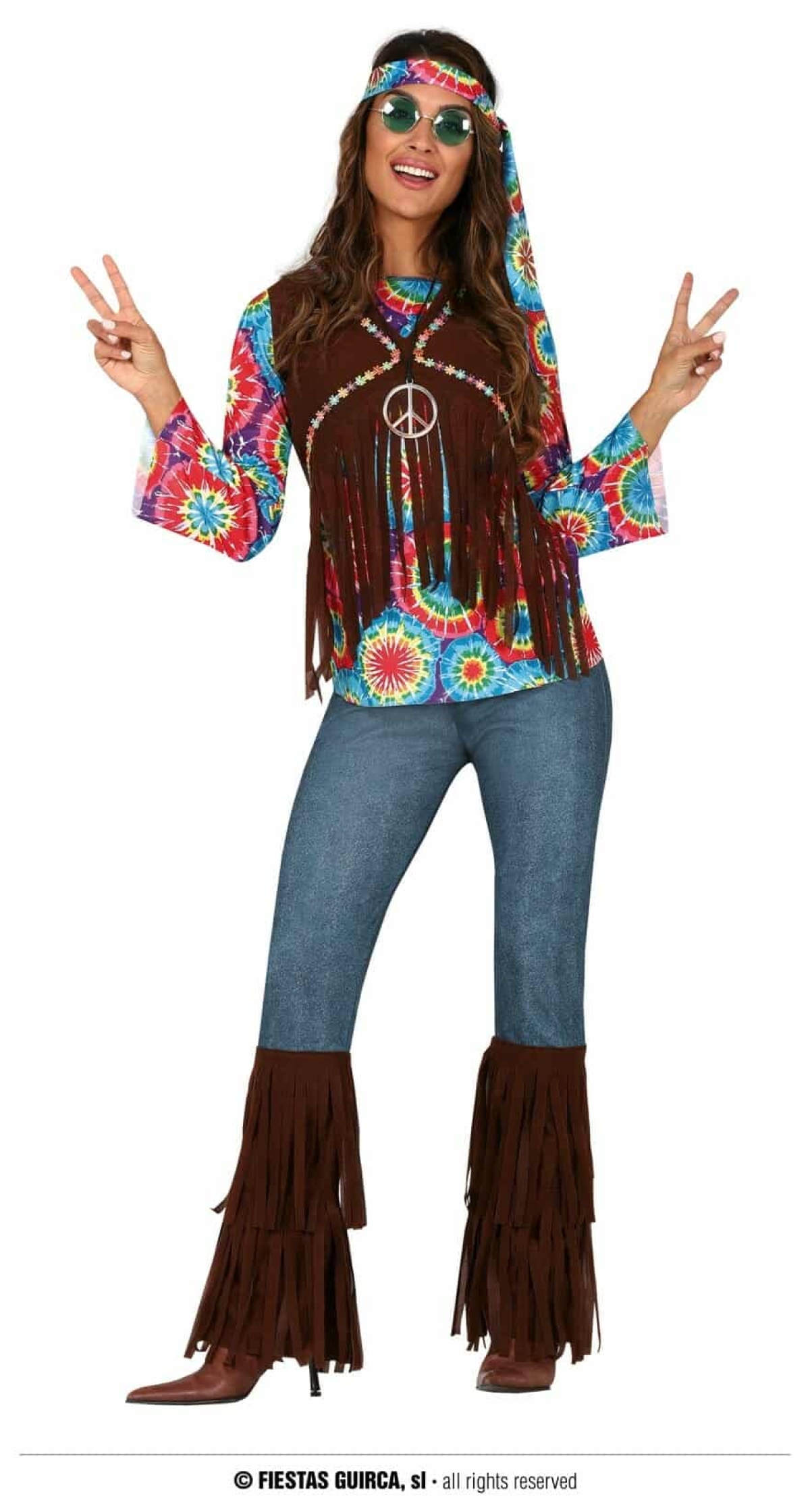 Cool Hippie Lady - Adult Size Large