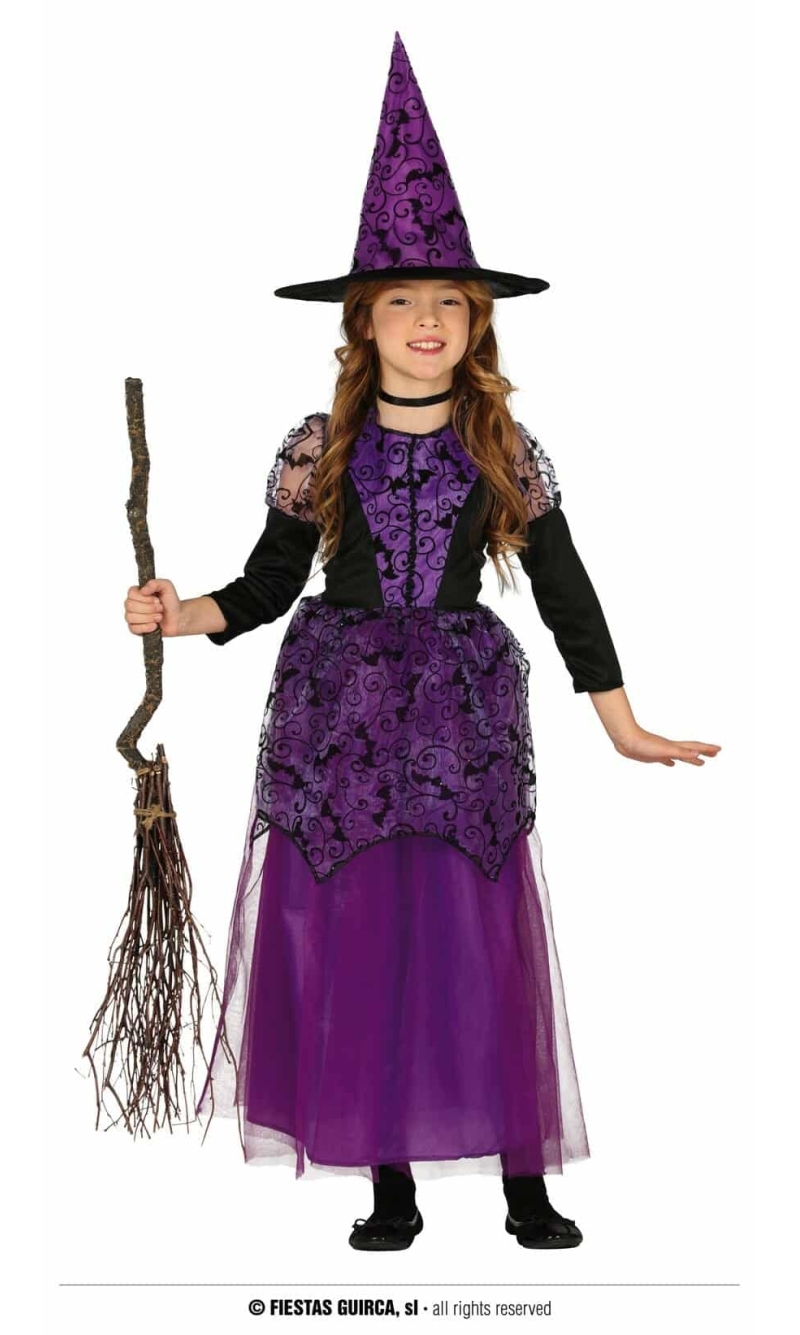 Pretty Lilac Witch - Age 10 to 12 Years