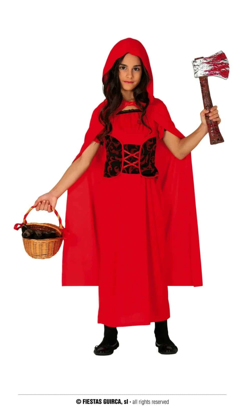Dark Little Red Ridding Hood - Age 5 to 6 Years