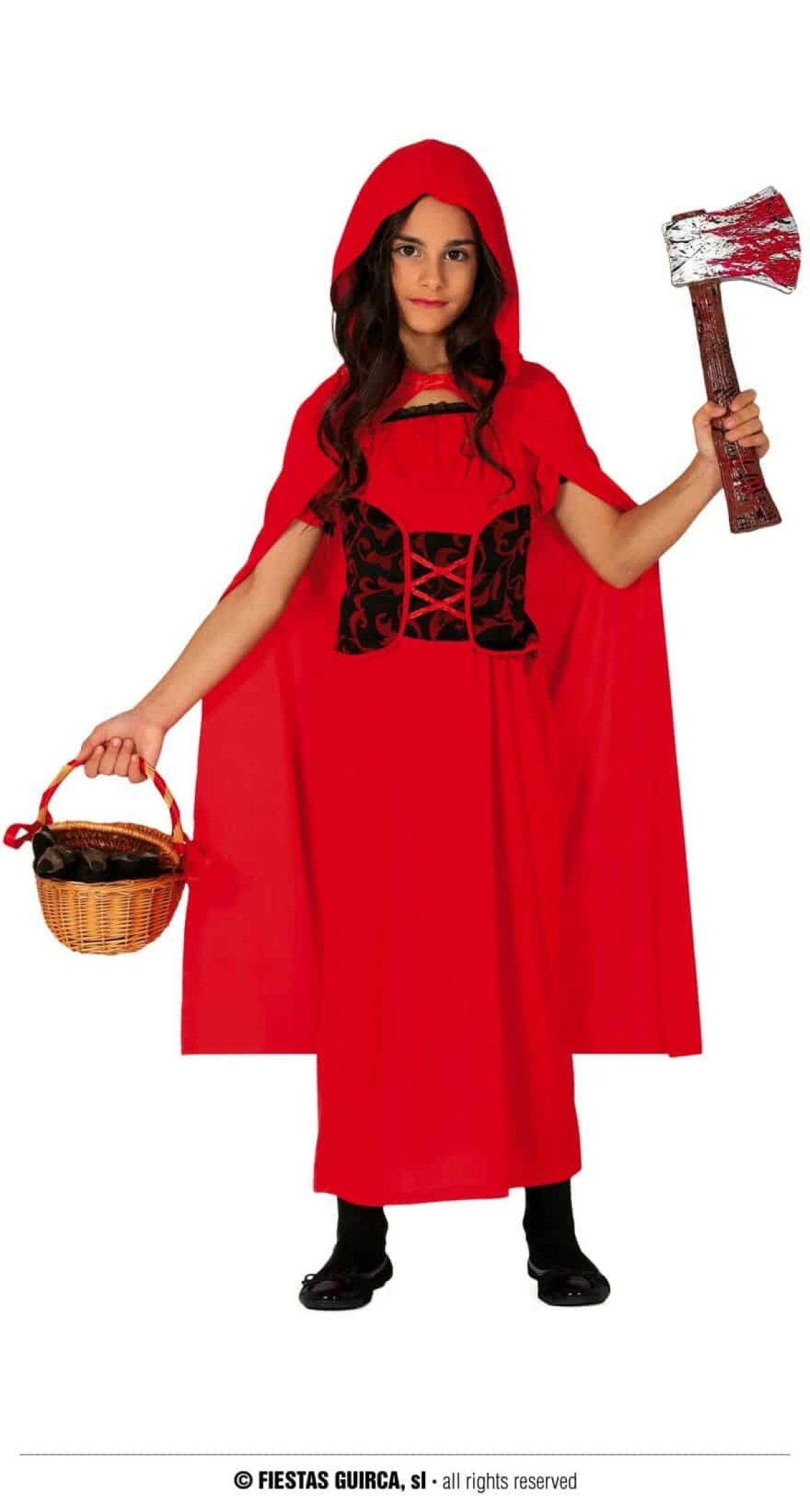 Dark Little Red Ridding Hood - Age 10 to 12 Years