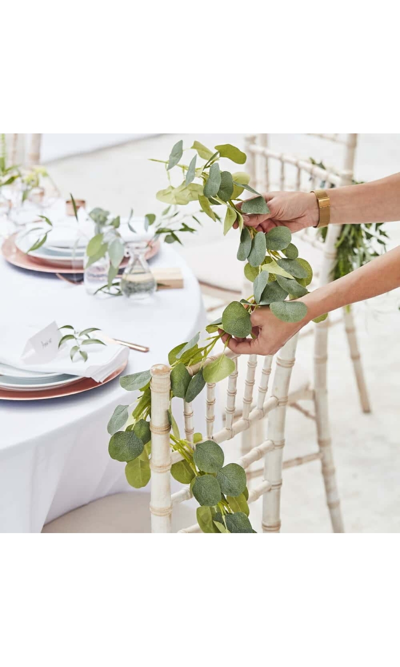 Artificial Eucalyptus Garland