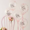 Team Bride 12" Confetti Latex Balloons - 5pk
