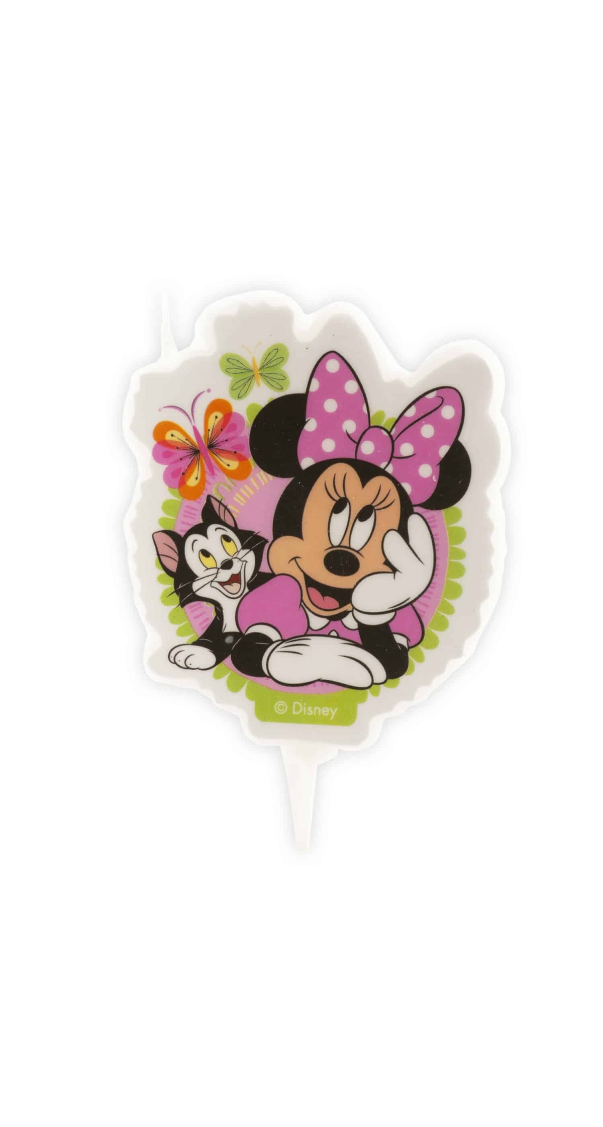 Disney Minnie Mouse 2D Birthday Candle - 7.5cm