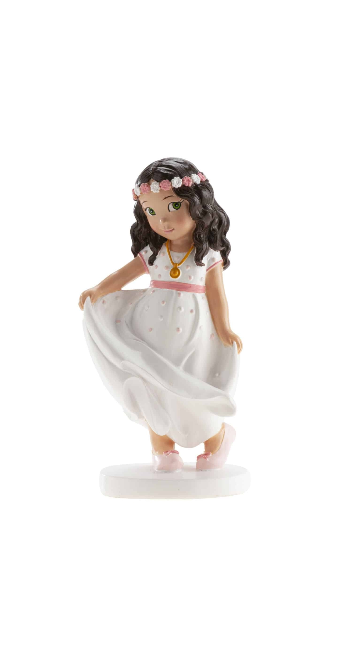 Communion Girl Cake Topper Berta - 16cm