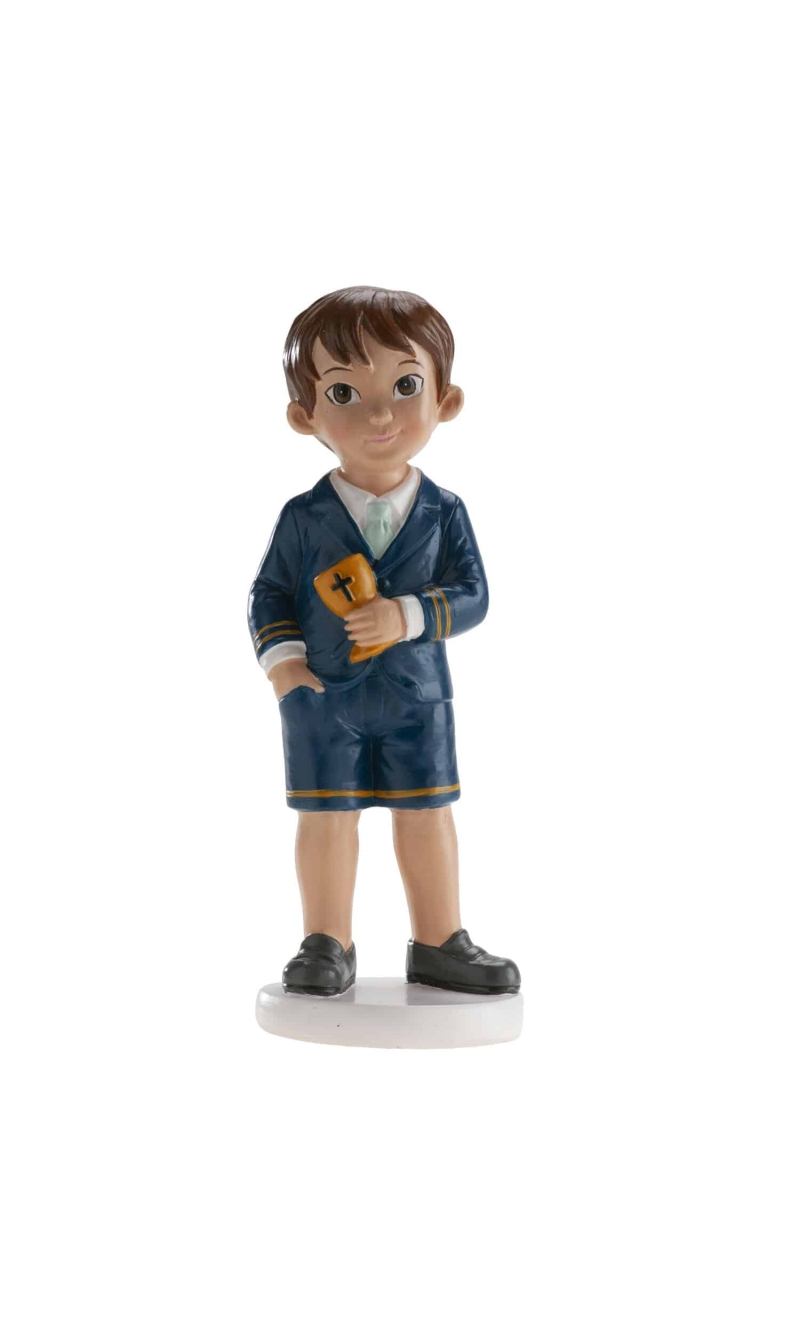 Communion Boy Cake Topper Blas - 16cm