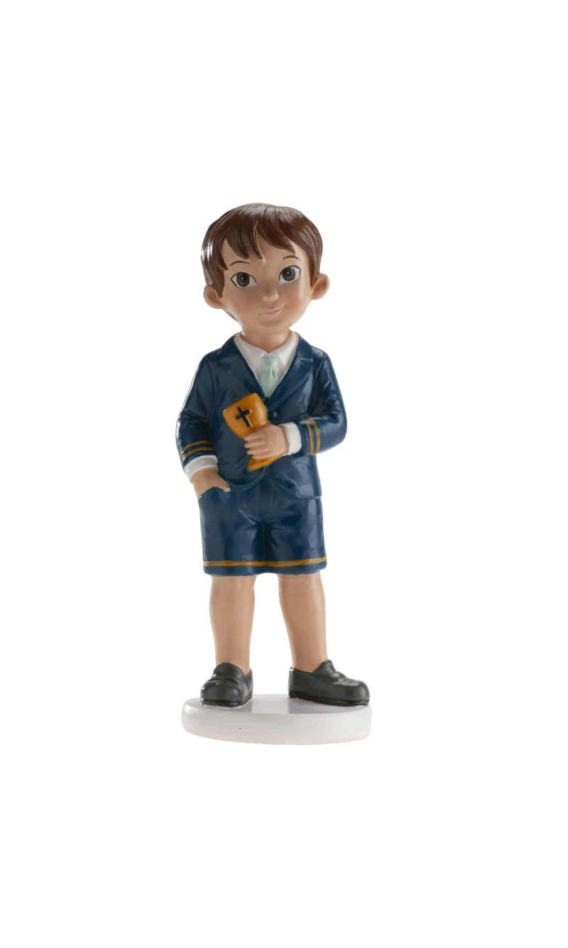Communion Boy Cake Topper Blas - 16cm