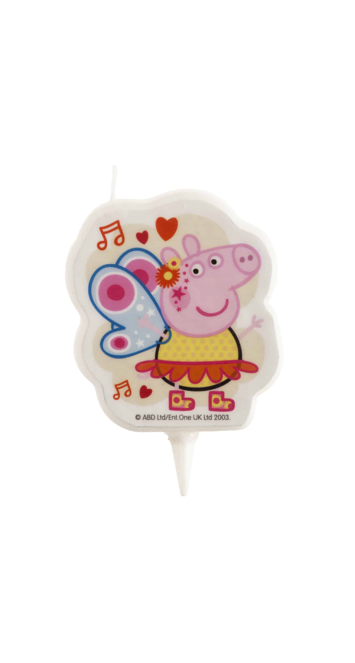 Peppa Pig 2D Birthday Candle - 7.5cm