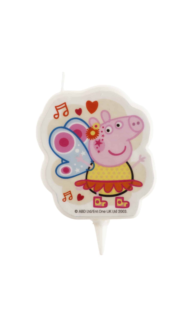Peppa Pig 2D Birthday Candle - 7.5cm