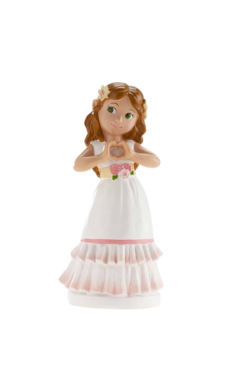 Communion Girl Cake Topper Betty - 16cm