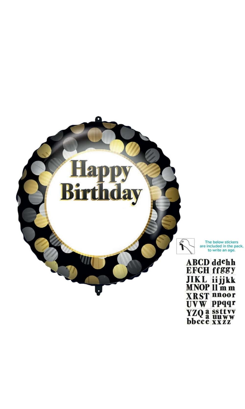 Milestone Foil Balloon 18" - 1pk