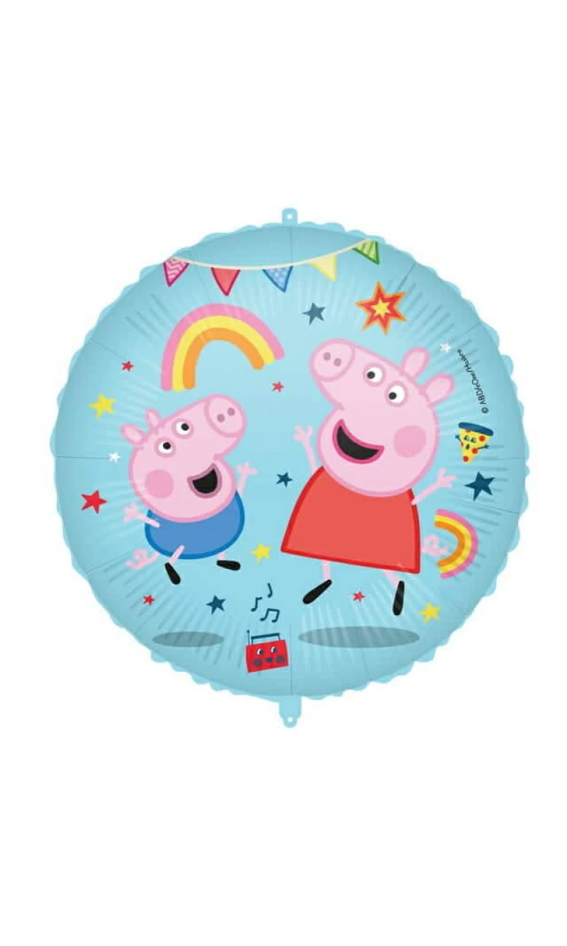 Peppa Pig Messy Play Foil Balloon 18" - 1pk