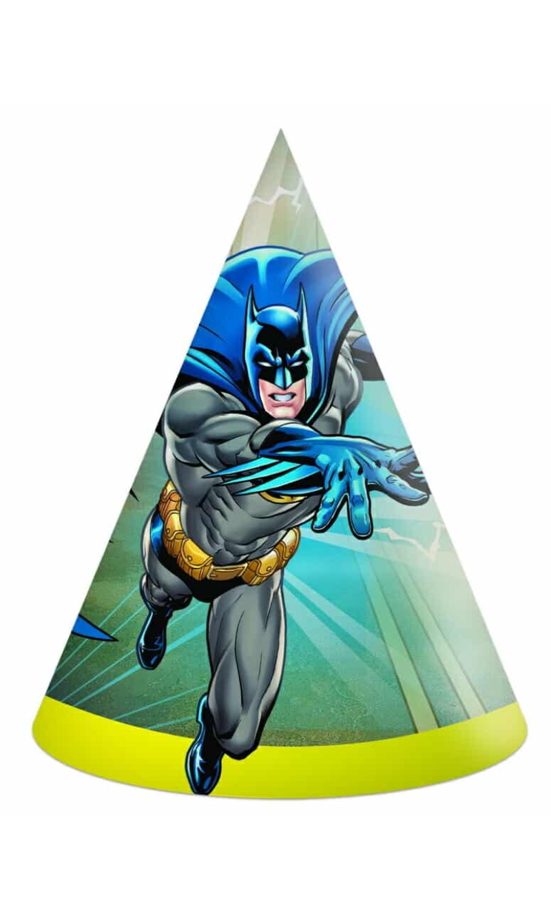 Batman Rogue Rage FSC Paper Hats - 6pk