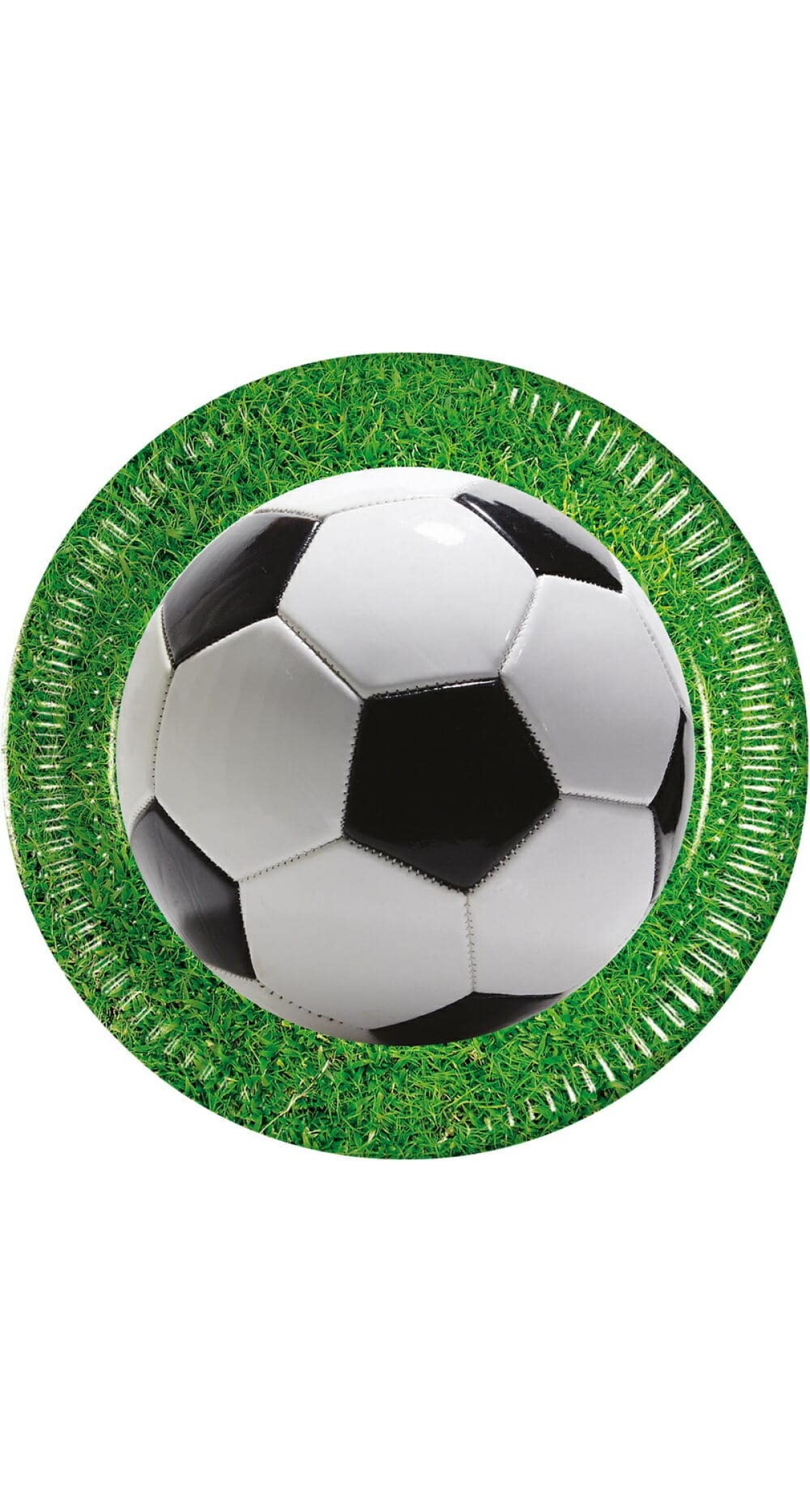 Football Party FSC Paper Plates 23cm - 8pk