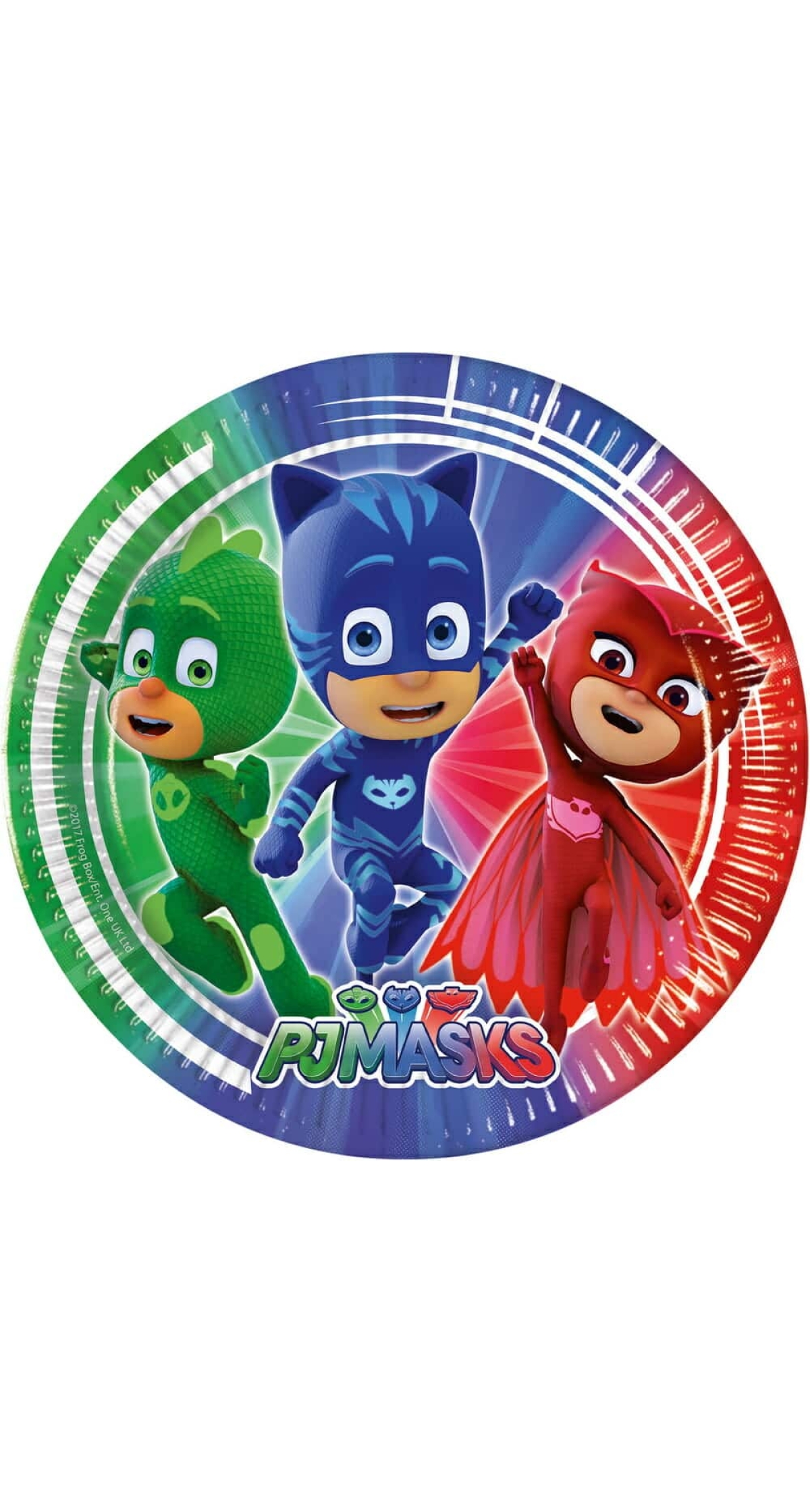 PJ Masks FSC Paper Plates 23cm - 8pk