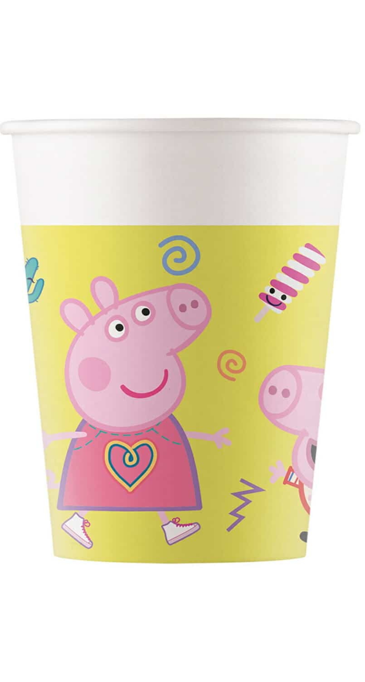 Peppa Pig Messy Play FSC Paper Cups 200ml - 8pk
