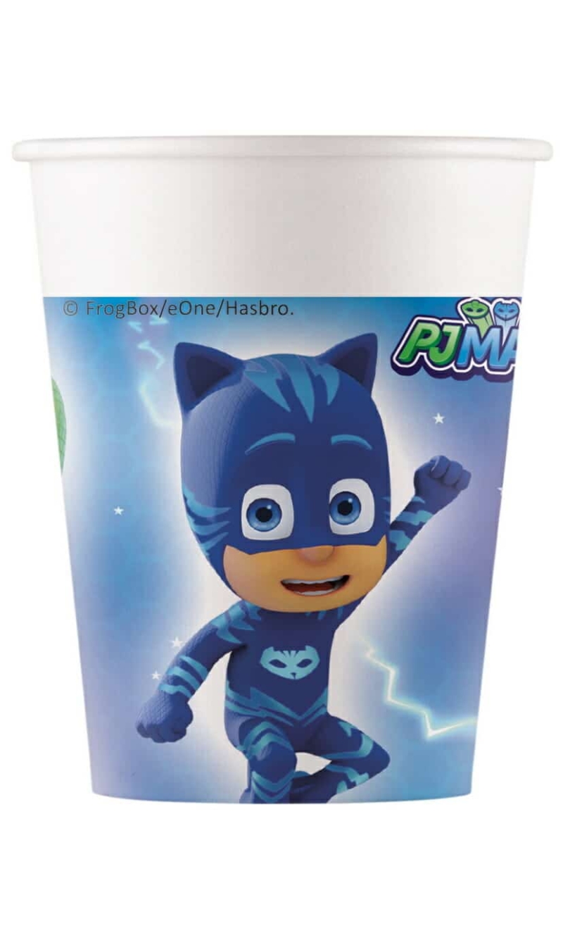 PJ Masks FSC Paper Cups 200ml - 8pk
