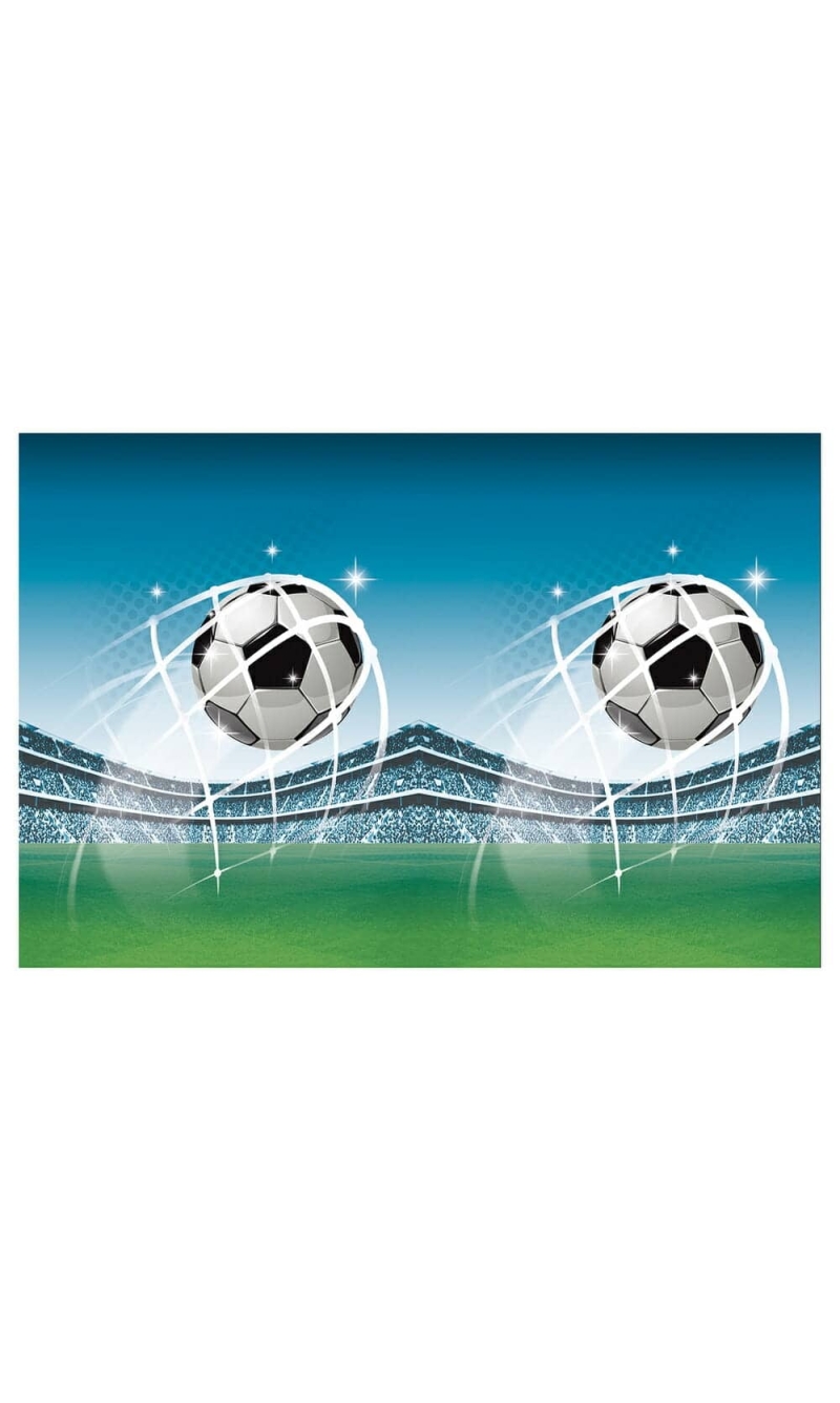 Soccer Fans Plastic Tablecover 120x180cm - 1pk