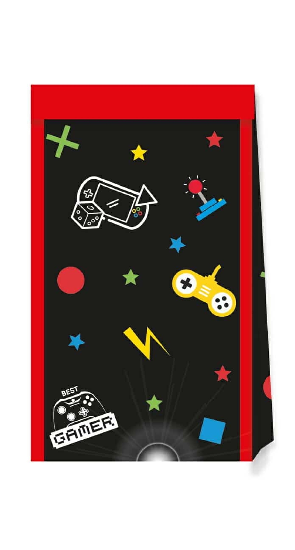 Gaming Party FSC Paper Party Bags - 4pk