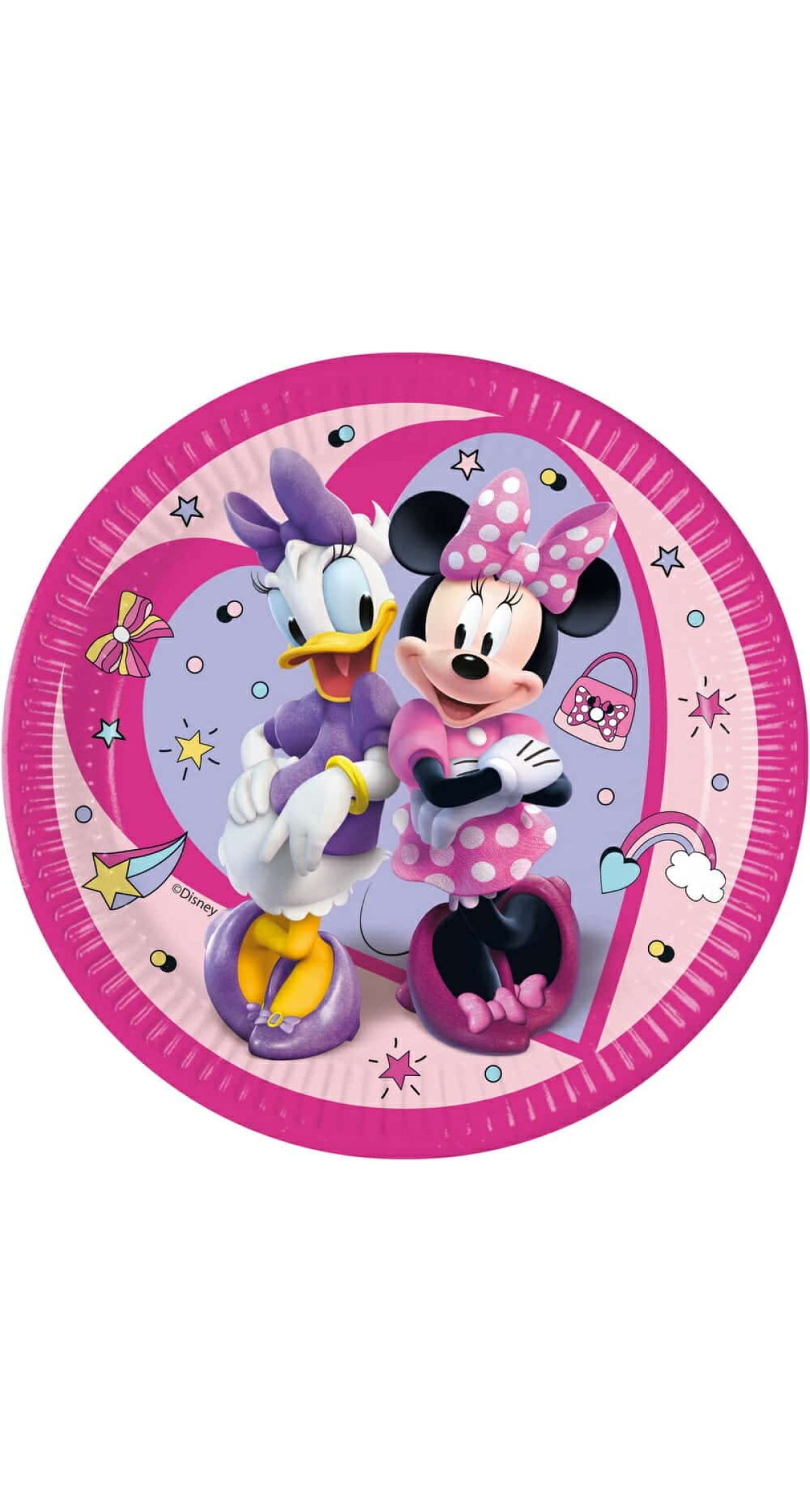 Minnie Junior FSC Paper Plates 23cm - 8pk