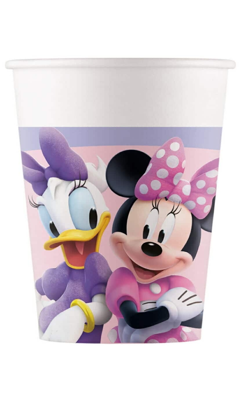 Minnie Junior FSC Paper Cups 200ml - 8pk