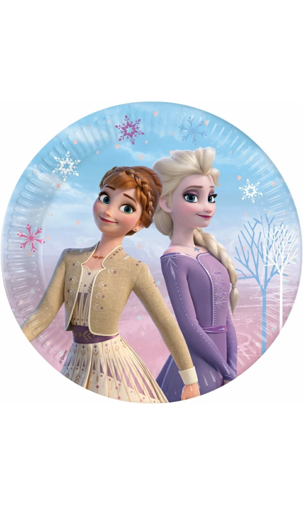Frozen 2 Wind Spirit FSC Paper Plates 23cm - 8pk