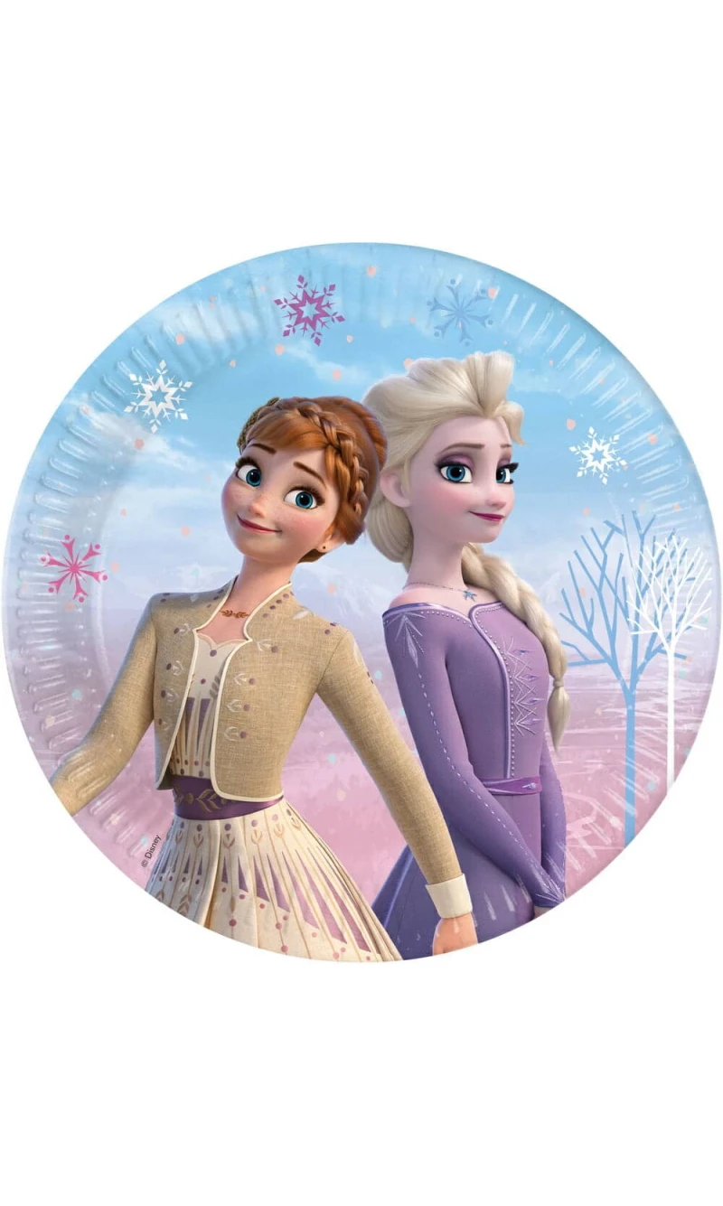 Frozen 2 Wind Spirit FSC Paper Plates 23cm - 8pk