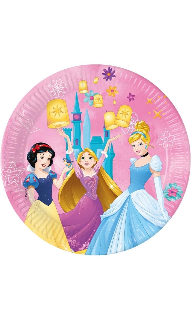 Princess Live Your Story FSC Paper Plates 23cm - 8pk