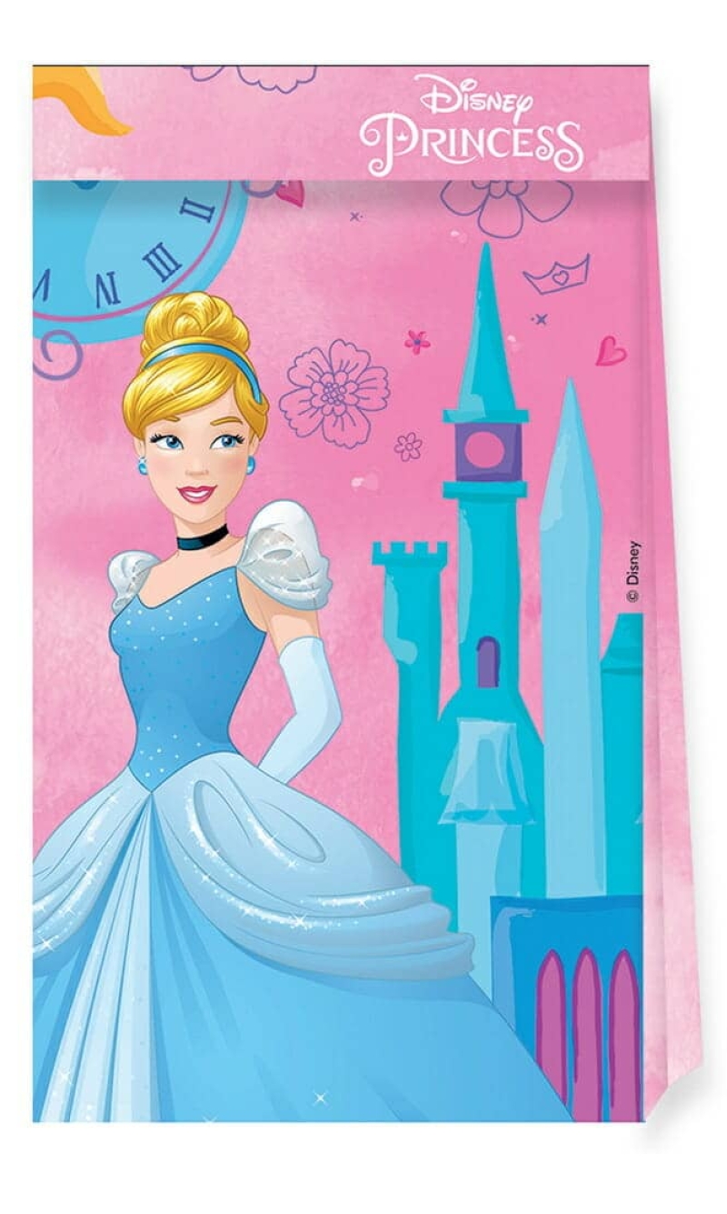 Princess Live Your Story FSC Paper Party Bags - 4pk