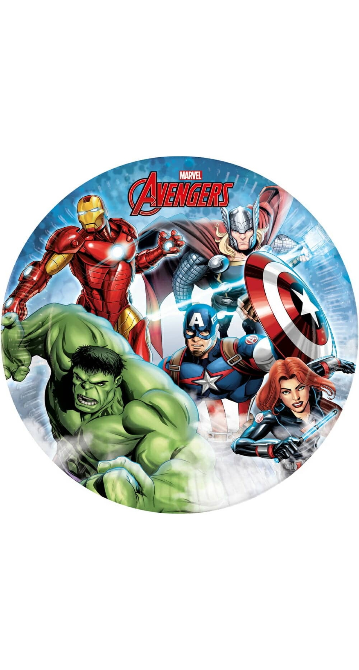 Avengers Infinity Stones FSC Paper Plates 23cm - 8pk
