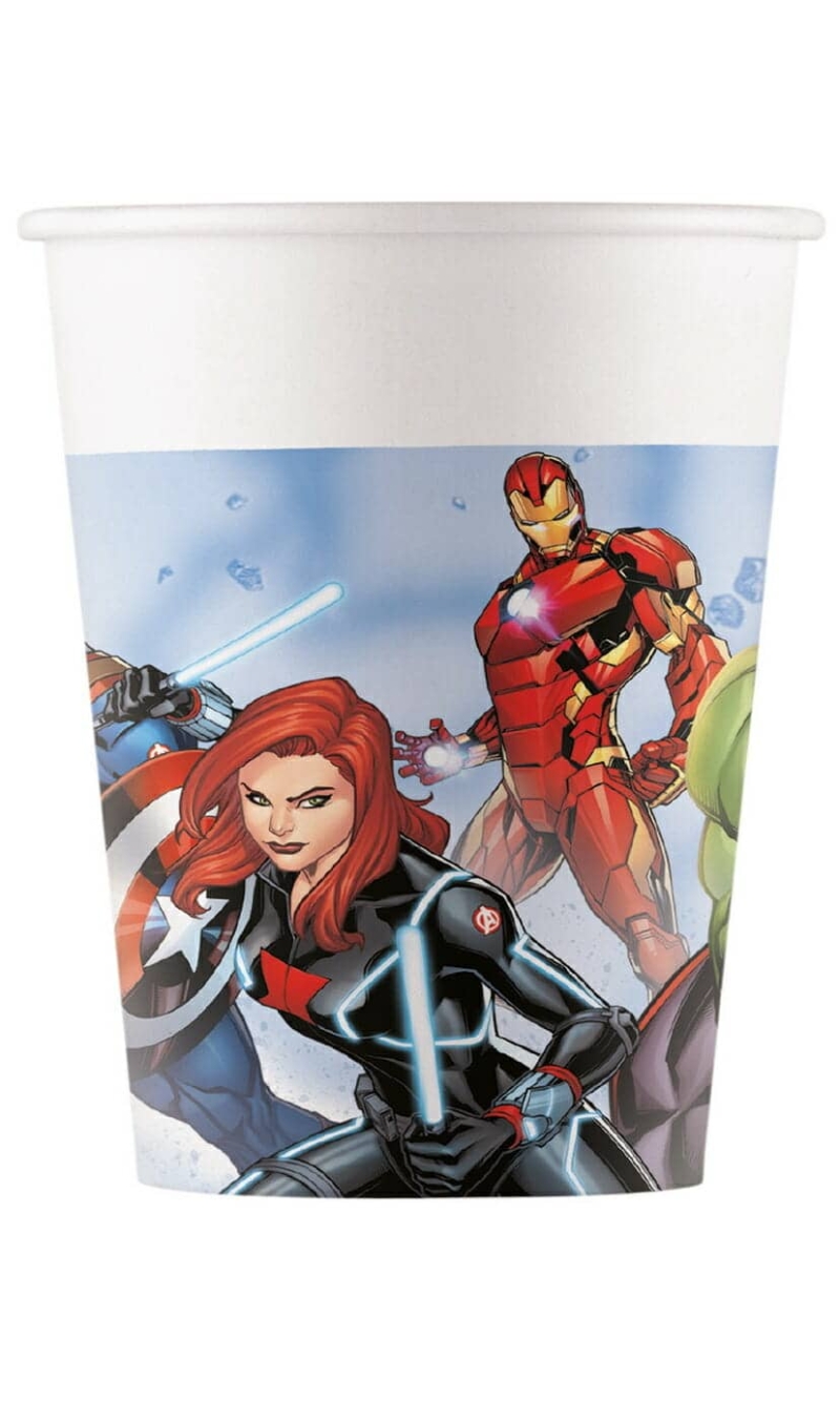 Avengers Infinity Stones FSC Paper Cups 200ml - 8pk
