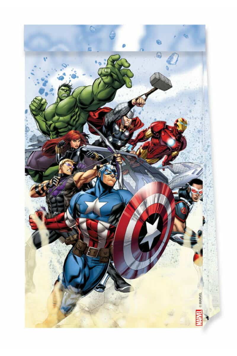 Avengers Infinity Stones FSC Paper Party Bags - 4pk