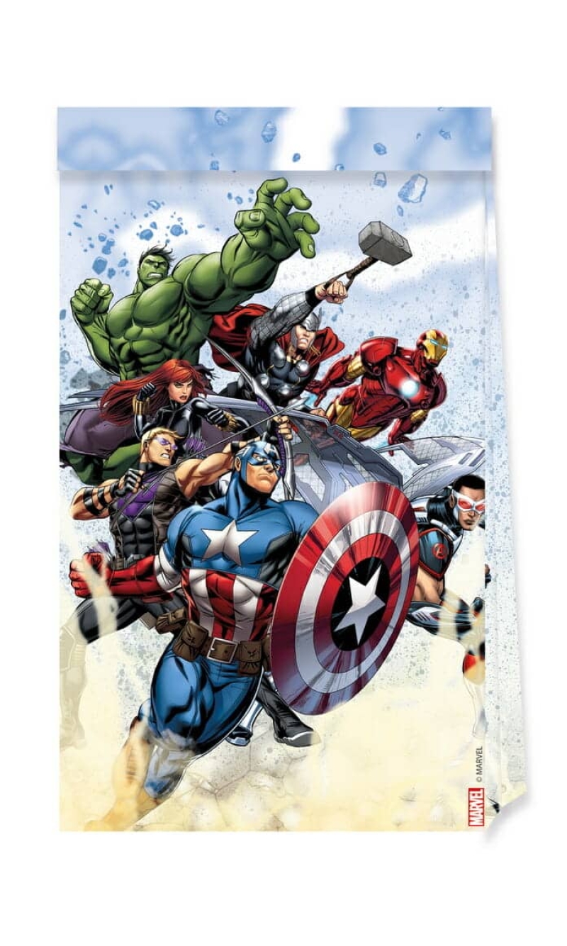 Avengers Infinity Stones FSC Paper Party Bags - 4pk