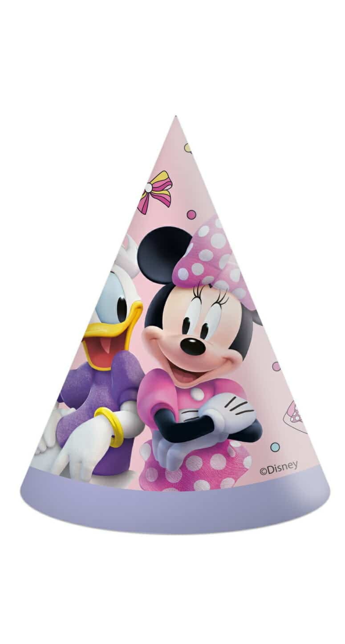 Minnie Junior FSC Paper Hats - 6pk