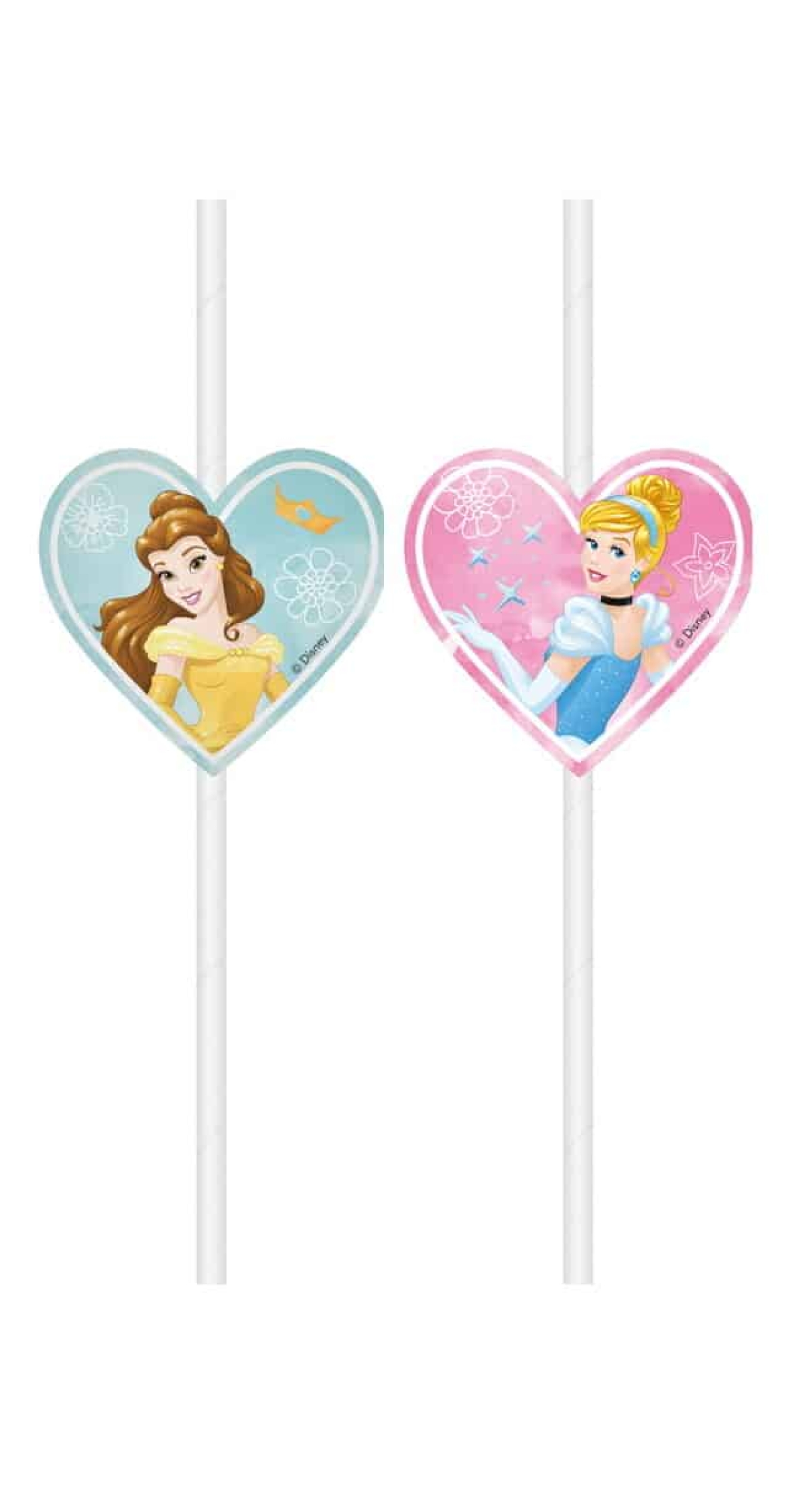 Princess Live Your Story FSC Paper Drinking Straws - 4pk