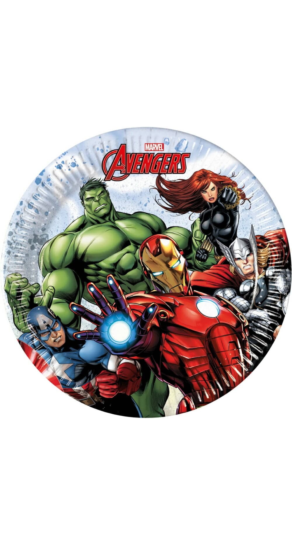 Avengers Infinity Stones FSC Paper Plates 20cm - 8pk