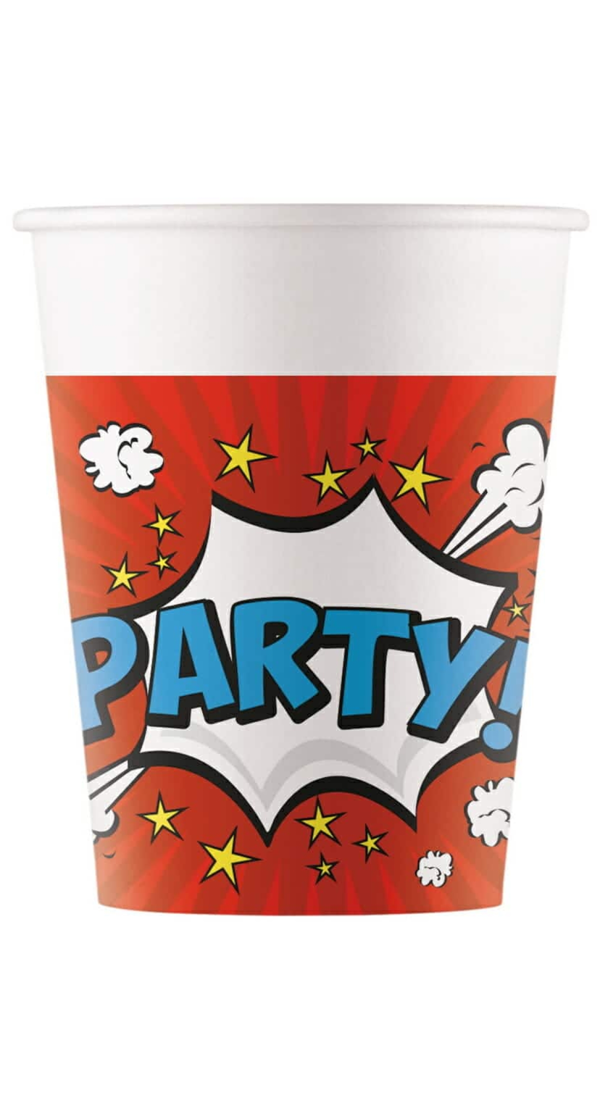 Boom Party FSC Paper Cups 200ml - 8pk