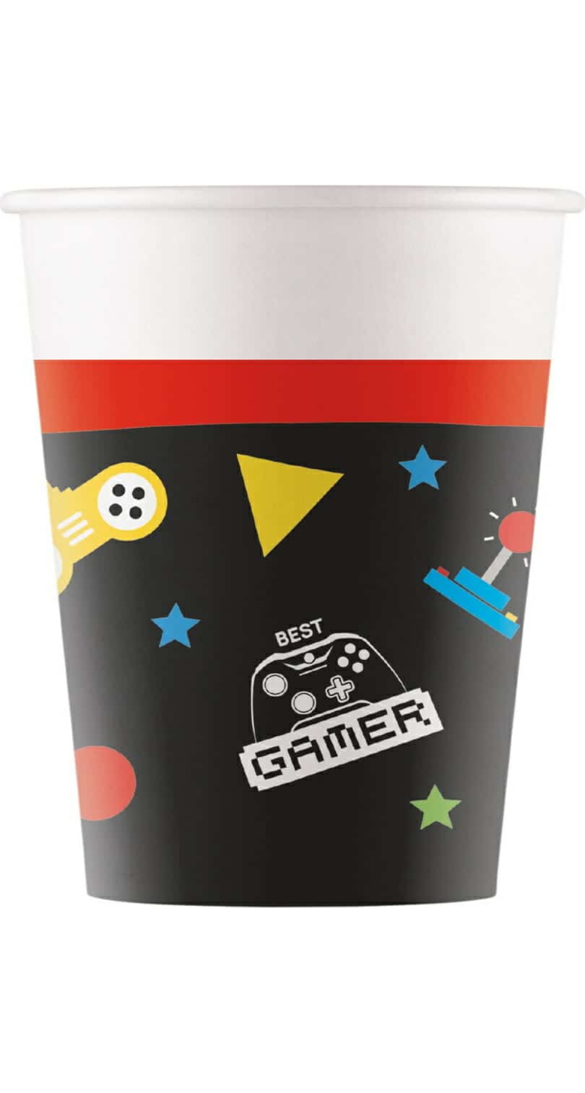 Gaming Party FSC Paper Cups 200ml - 8pk