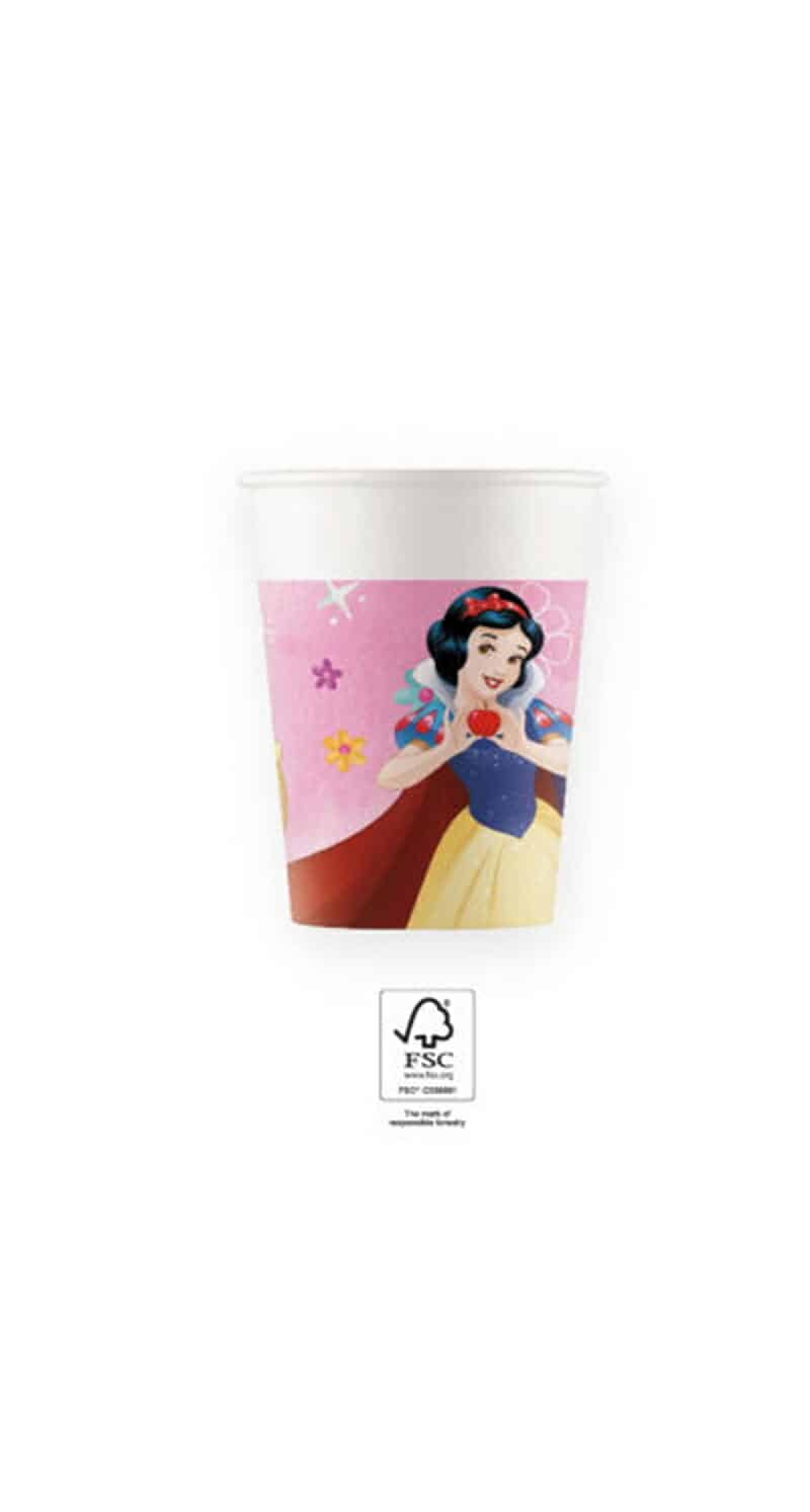 Princess Live Your Story FSC Paper Cups 200ml - 8pk