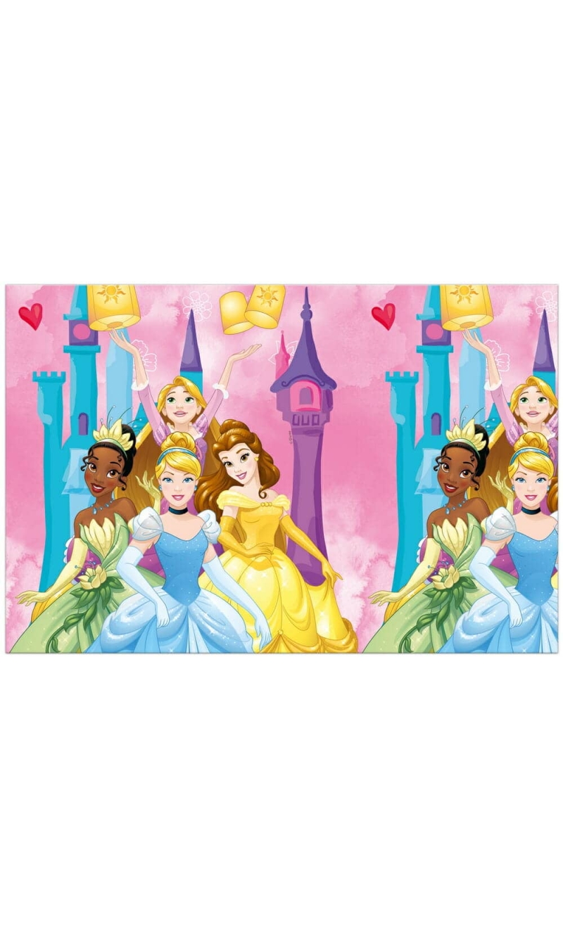 Princess Live Your Story Plastic Tablecover 120x180cm - 1pk